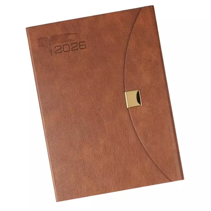 GENERIC Soft Bound Foam Diary PU Leather Cover "2026" Theme, V 125