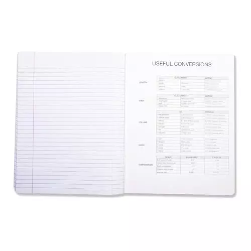 PAPERLLA Vibrant New Year Diary 100 Sheet B5 Paper Size 56 GSM White, C02865 (Set of 4)