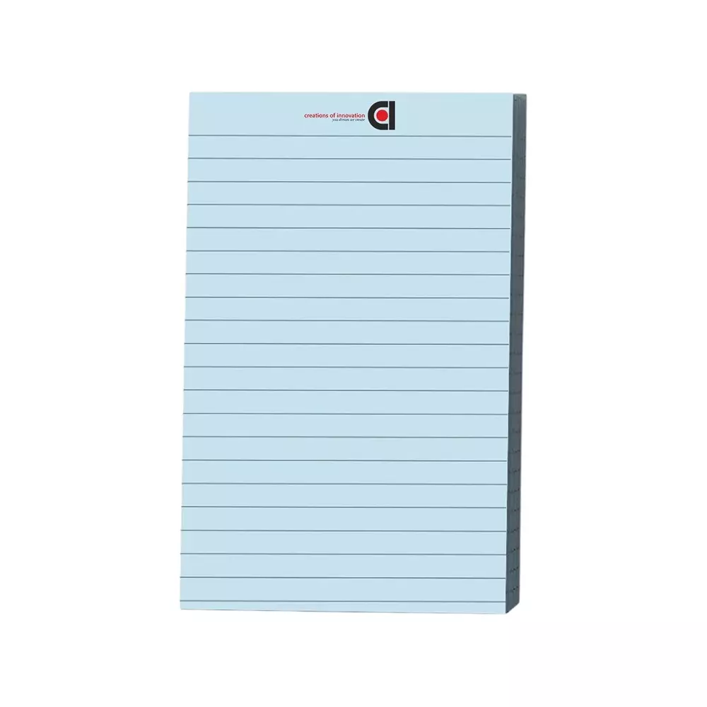 COI Writing Note Pad 5x8 inch Ruled 50 Page Blue (Pack of 12)
