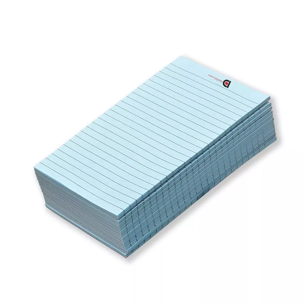 COI Writing Note Pad 5x8 inch Ruled 50 Page Blue (Pack of 12)