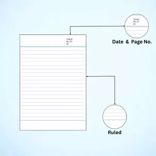 Neelgagan 00 No Duplicate Book with Carbon & Index (Pack of 5)