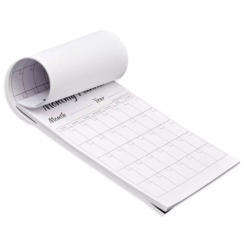 COI Monthly Planning Pads 50 Sheets Per Pad A5 Paper (Set of 2)