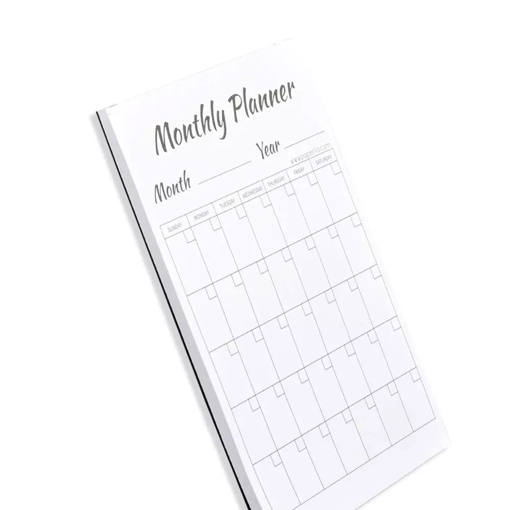 COI Monthly Planning Pads 50 Sheets Per Pad A5 Paper (Set of 2)
