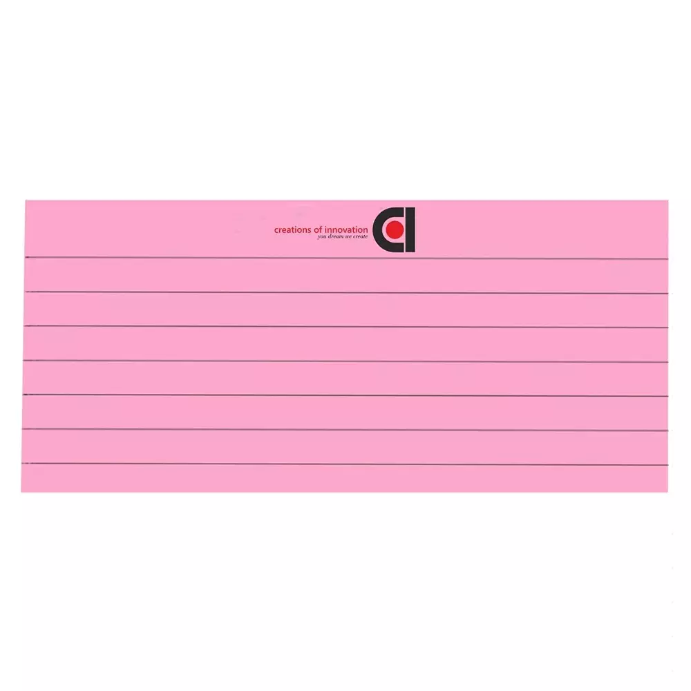COI Writing Note Pad 5x8 inch Ruled 50 Page Pink (Pack of 12)