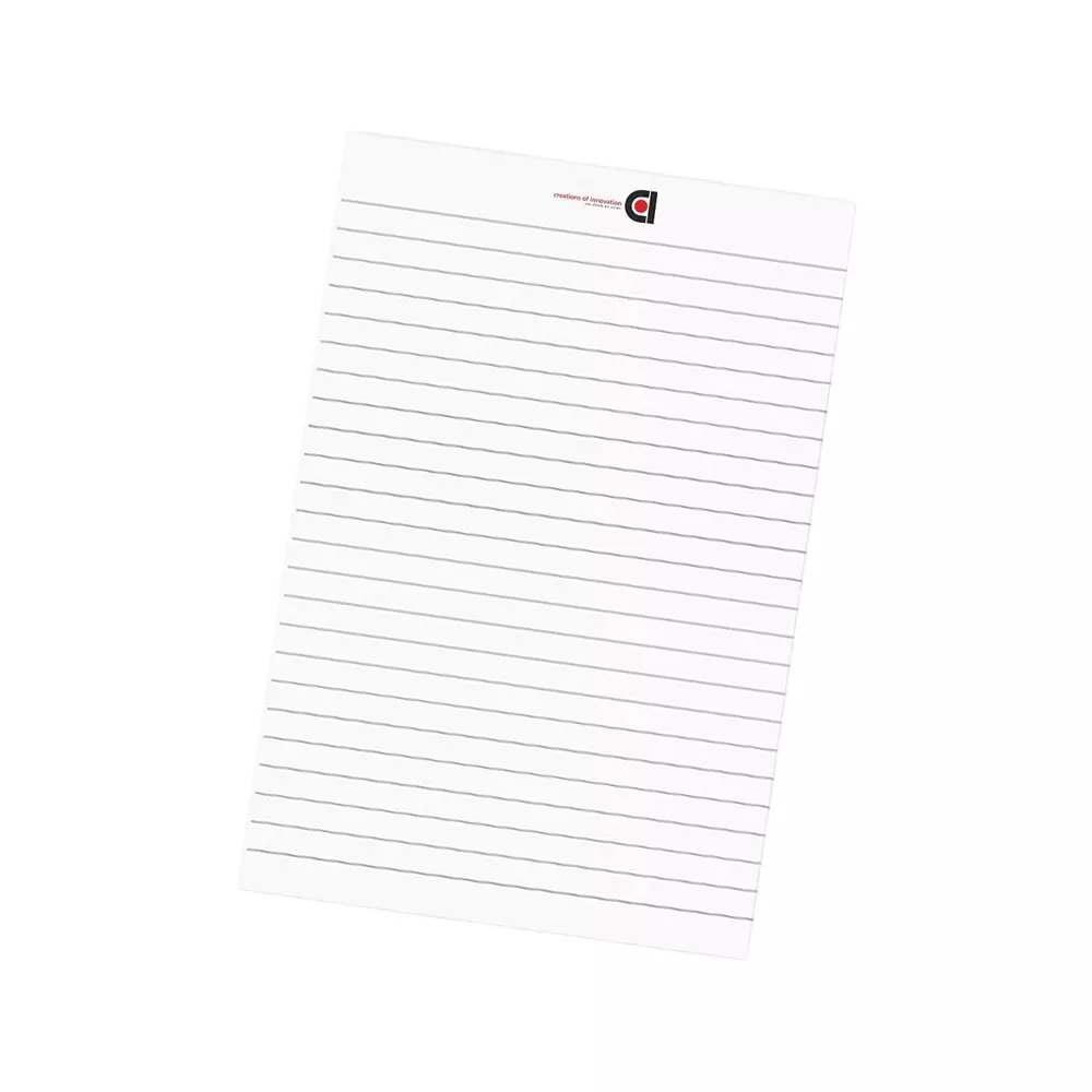 COI Writing Note Pad 5x8 inch Ruled 50 Page White (Pack of 12)