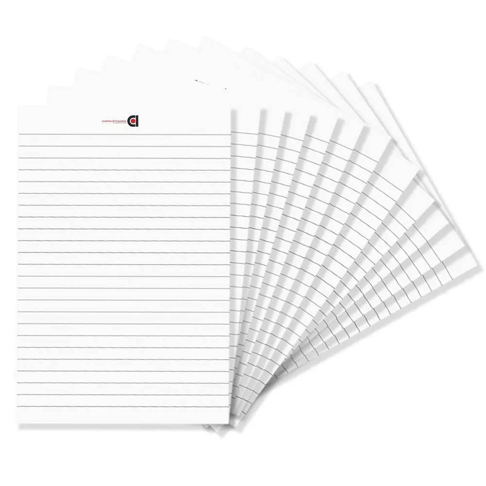 COI Writing Note Pad 5x8 inch Ruled 50 Page White (Pack of 12)