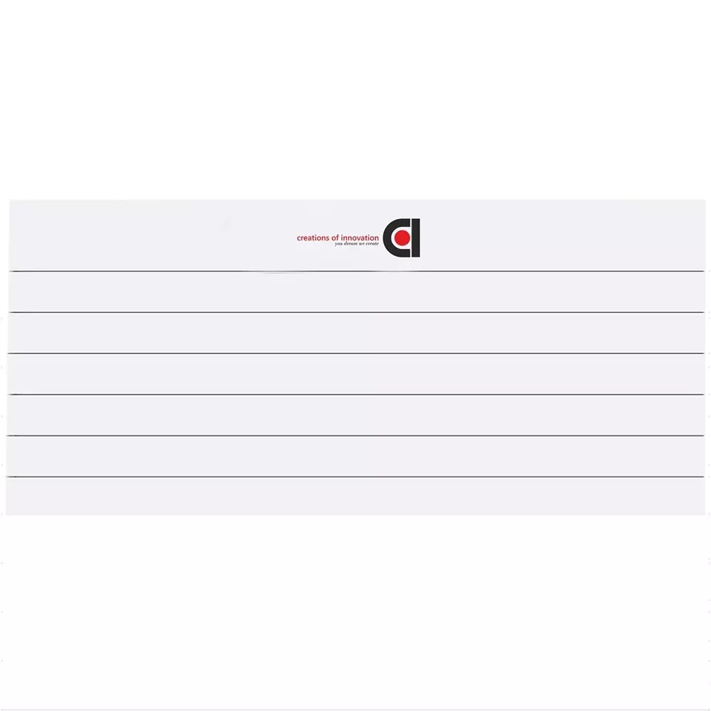 COI Writing Note Pad 5x8 inch Ruled 50 Page White (Pack of 12)