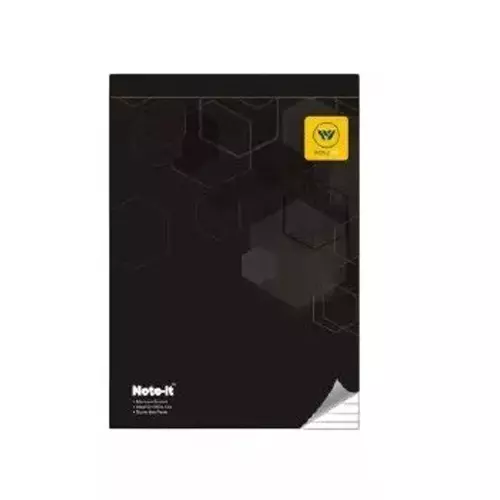 Worldone Note it Pad B/5 Black, WPP1352