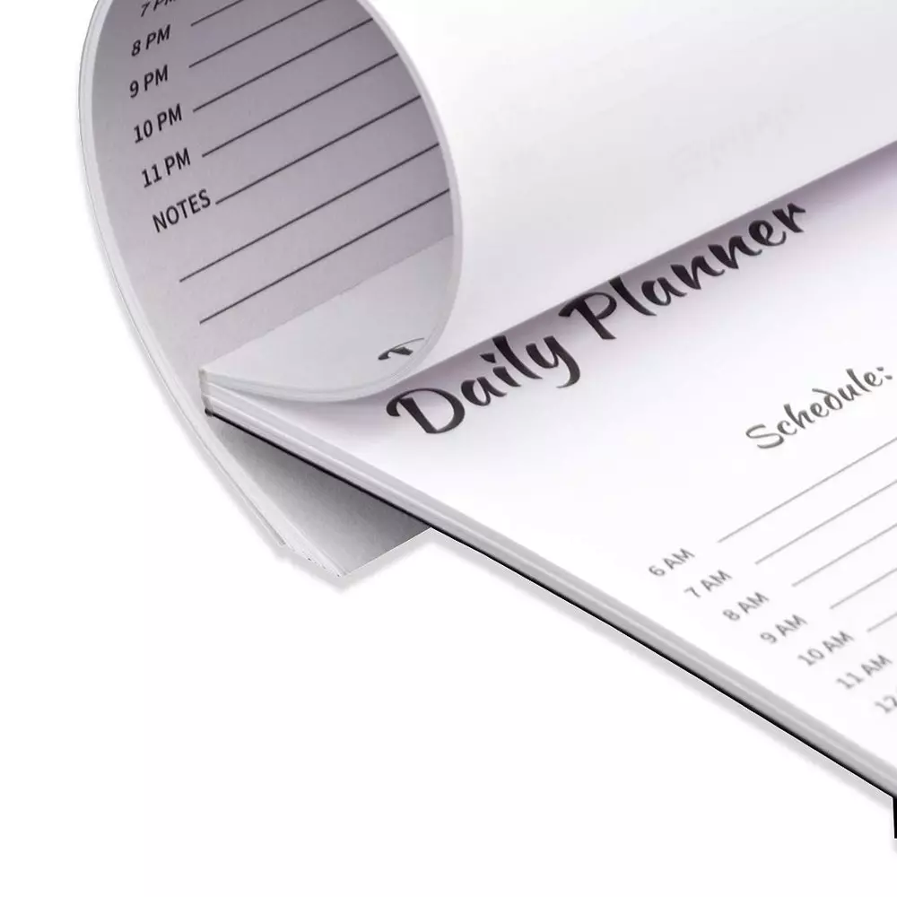 COI Daily Planner Pad 50 x Tear-Off Sheets A5 (5.5x8.5 inch) Paper (Set of 2)