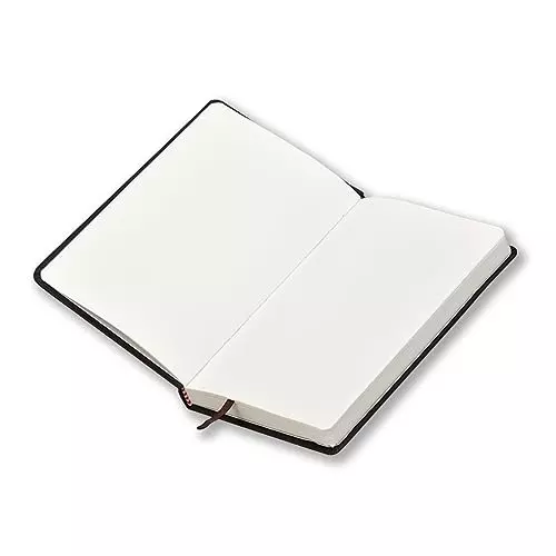 PAPERLLA Notebook Diary A5 Acid-Free Paper 240 Pages 80 GSM Cardboard Cover Coffee Brown, C01990