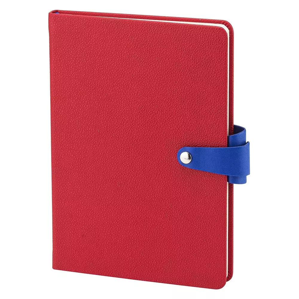 Worldone Pen Loop With Button Closure Notebook Size A5 Assorted Color, WPP1431