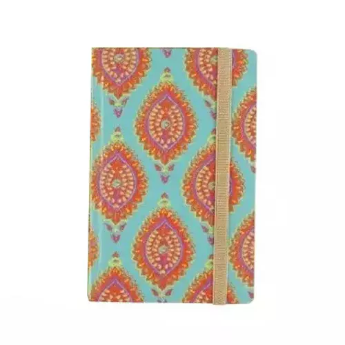 Worldone Handmade Journal With Elastic Closure A/5 Assorted, WPP1358