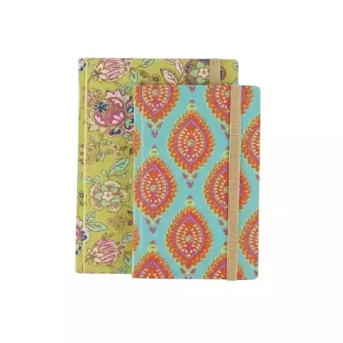 Worldone Handmade Journal With Elastic Closure A/5 Assorted, WPP1358