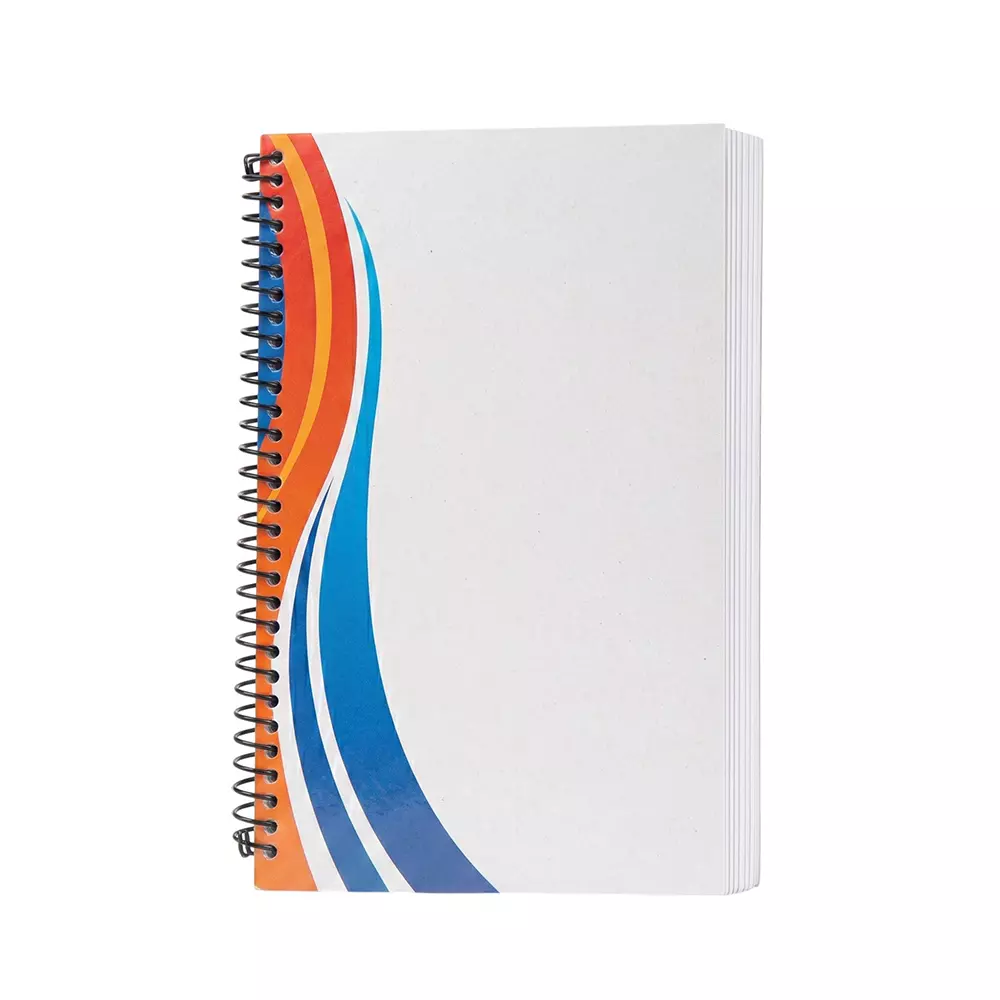GENERIC Spiral Notebook A5 80 Pages (40 Sheets), Pack of 10