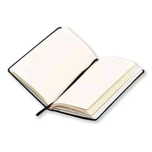 PAPERLLA Notebook Diary A5 Acid-Free Paper 240 Pages 80 GSM Cardboard Cover Forest Green, C01991