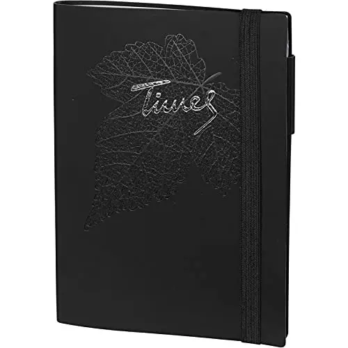 Worldone Executive Times Notebook With Elastic Closure, Pu Cover Size A5 Assorted Color, WPP1373