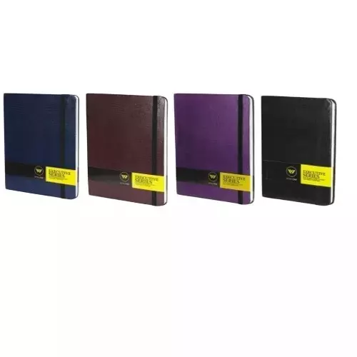 Worldone Executive Journal With Elastic Closure B/5 Assorted, WPP1330