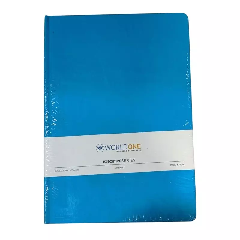 Worldone Hardbound Notebook A5 Assorted, WPP1458