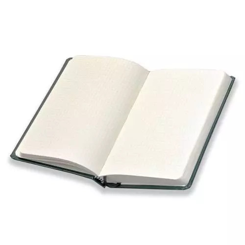 PAPERLLA Notebook Diary A5 240 Pages 80 GSM Cardboard Cover Green, C02001