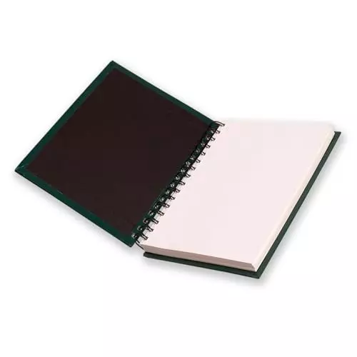 PAPERLLA Spiral-Bound Sketch Book 120 Page Plain Size 160 GSM Paper, C02824