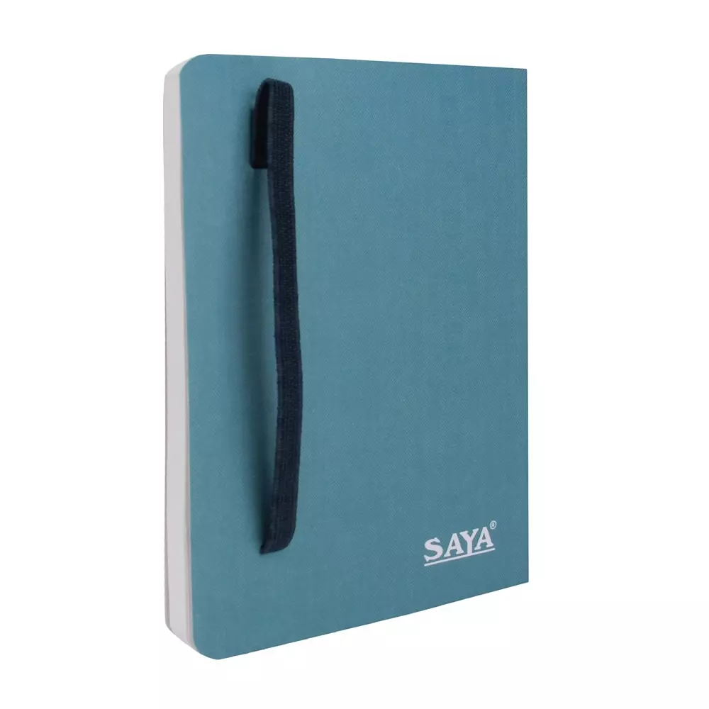Saya Flexi Notebook Multicolor 160 Pages Single Ruled 80 GSM Paper A6 Size for Office & Collage Use, SY-1704
