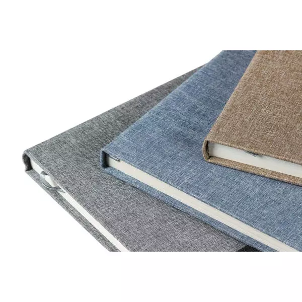 Worldone Classic Journal Notebook Cotton With Elastic Closure Size A5 Assorted Color, WPP1378