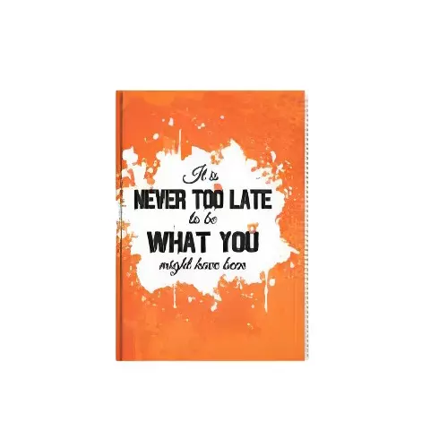 Shape Case Bound Note Book 192 Page A5 (14.8 x 21 cm) Single Line Assorted Color, 7301