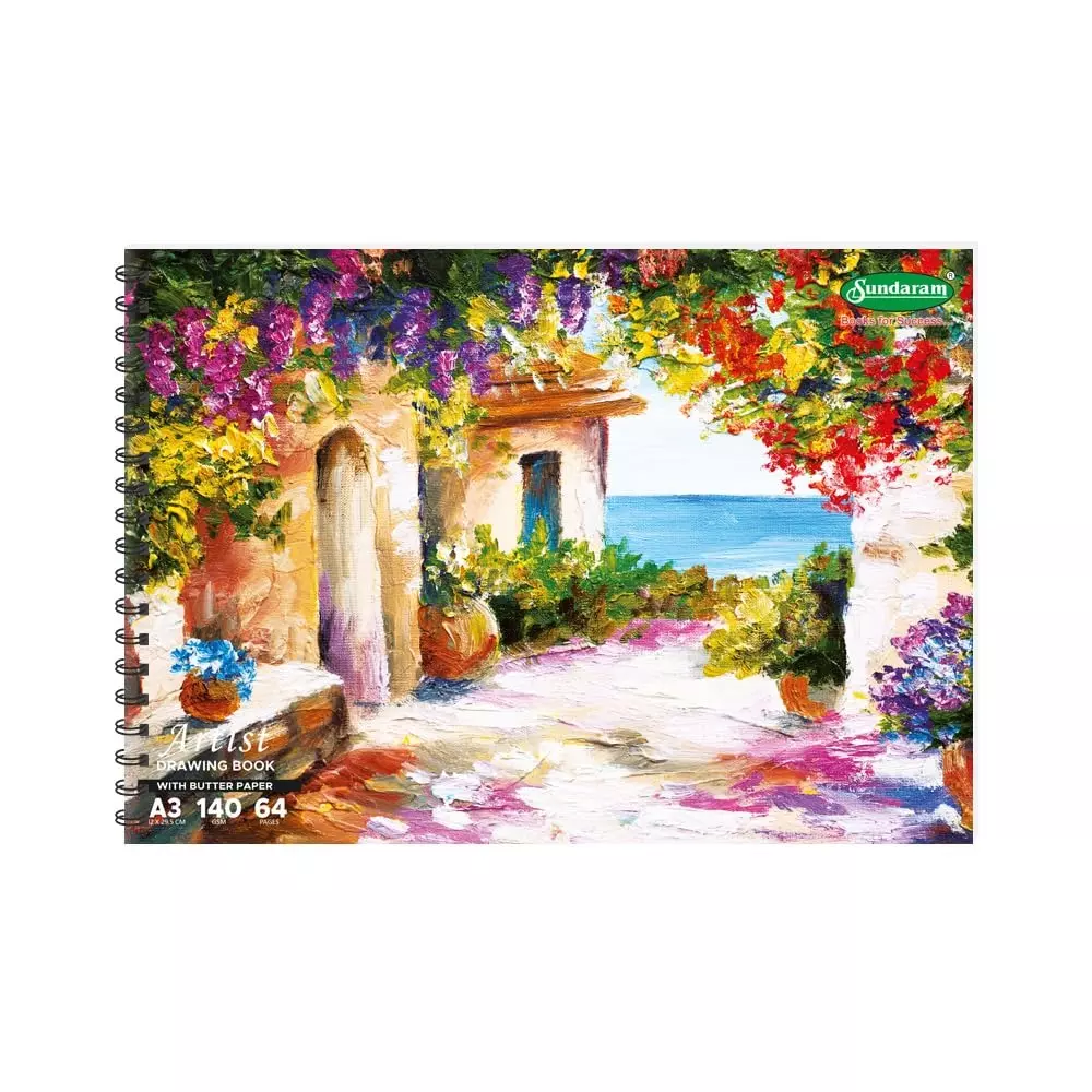 sundaram-artist-drawing-book-64-pages-butter-paper-assorted-d-11b