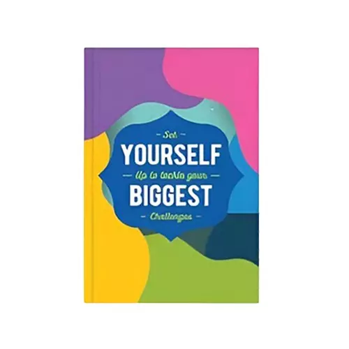 Shape Case Bound Note Book A5 (14.8 x 21 cm) 192 Page Single Line Assorted, 6504