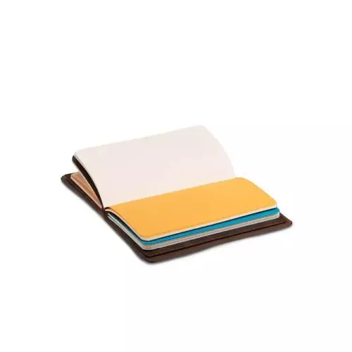 Pennline Journal Quikrite Notebook 72 Pages Rustic Brown, Saddle-Stitched Binding, WP25288