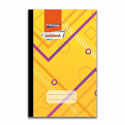 Tycoon Long Notebook 240 Pages Single Line Hard Cover (Pack of 5)