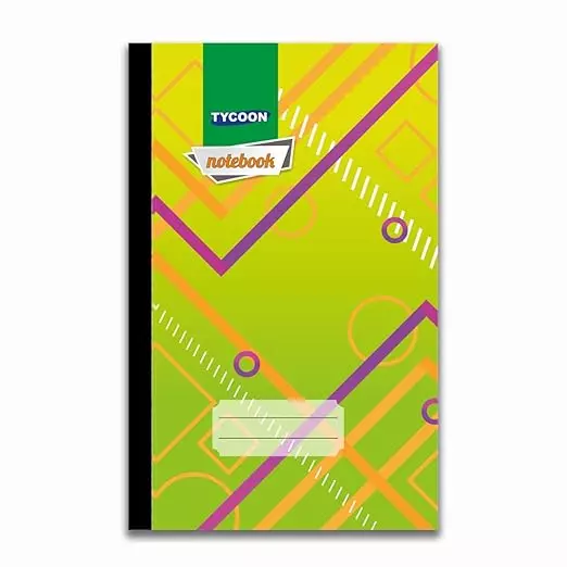 Tycoon Long Notebook 240 Pages Single Line Hard Cover (Pack of 5)