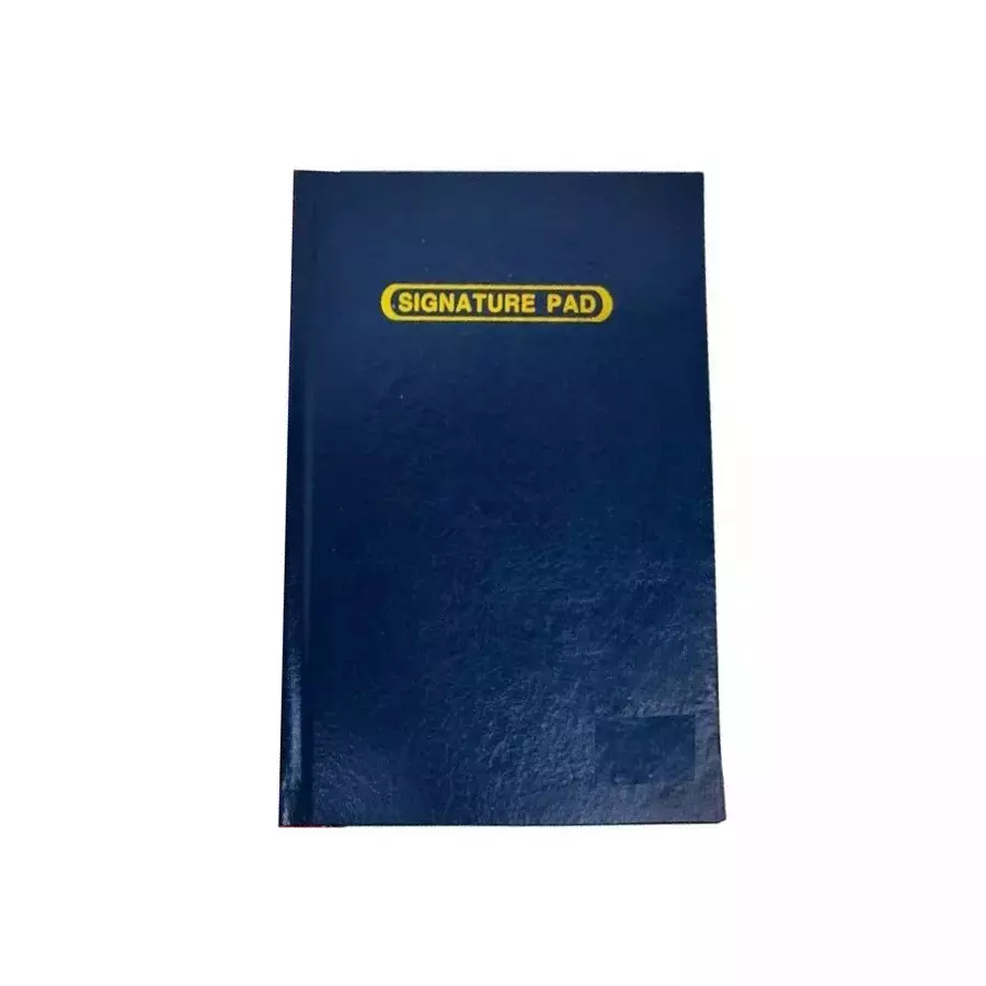 Paperfone Signature Pad FC Size, Assorted Color, SP-105 (Pack of 5 Pcs)