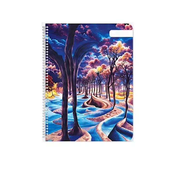 Oddy Spiral Note Pad 180 Pages White A4 Paper for Home, Office & School, MSNP-A4-180