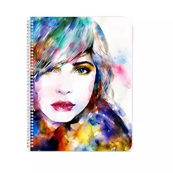 Oddy Spiral Note Pad 6 Subject 408 Pages White A4 Paper for Home, Office & School, MSNP-A4-408 6S