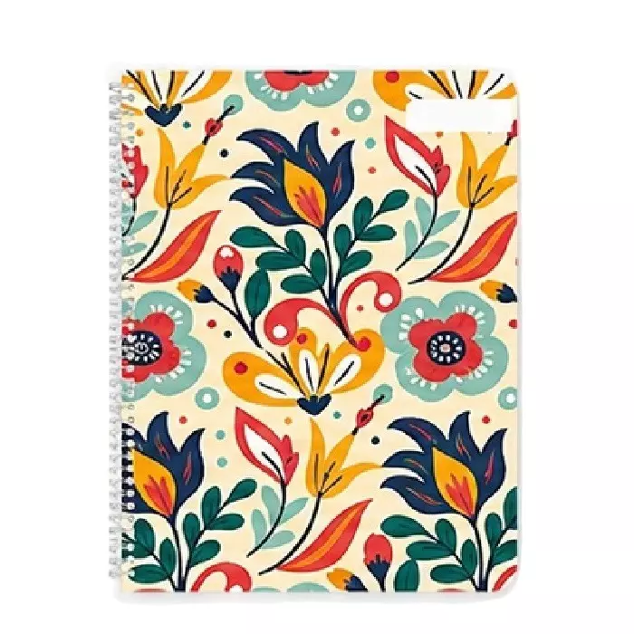 Oddy Spiral Note Pad 3 Subject 300 Pages White B5 Paper for Home, Office & School, MSNP-B5-300-5S