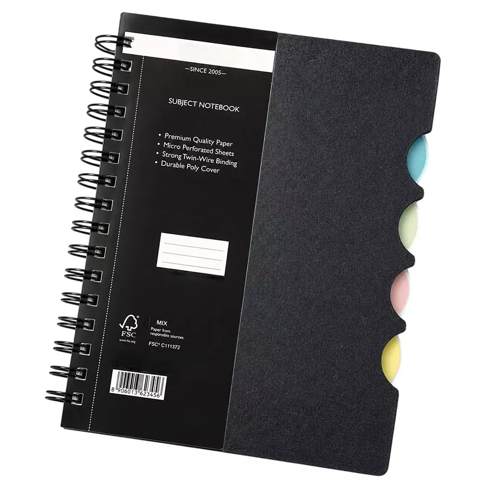 Oddy Wiro Note Pad 160 Pages Colorful A5 Paper for Home, Office & School, WNP-A5-160C