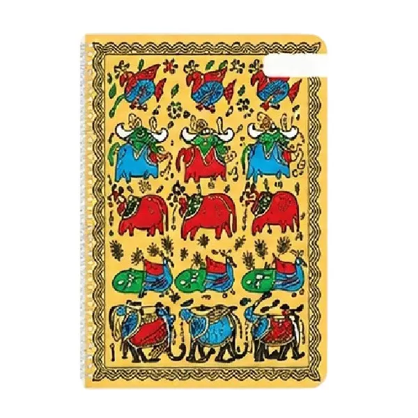 Oddy Spiral Note Pad 5 Subject 300 Pages White A5 Paper for Home, Office & School, MSNP-A5-300-5S