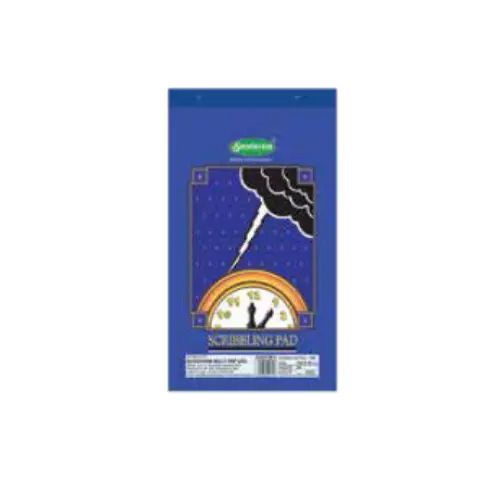 Sundaram Single Line Scribbling Pad 40 Leaves (80 Pages) 10.5 x 19 cm (1/12) Assorted, SP-2