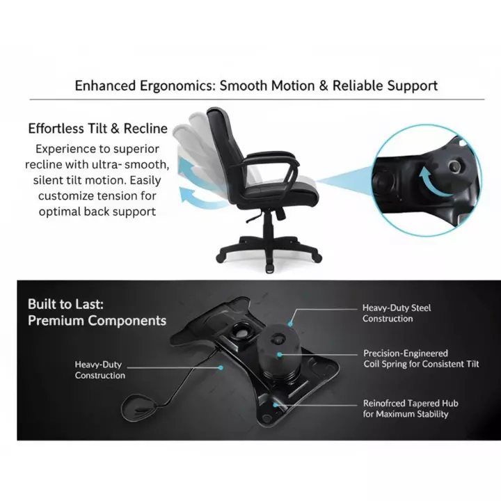 acko-castors-office-chair-tilt-plate-black-iron-solid-locking-mechanism-free-size-for-chair