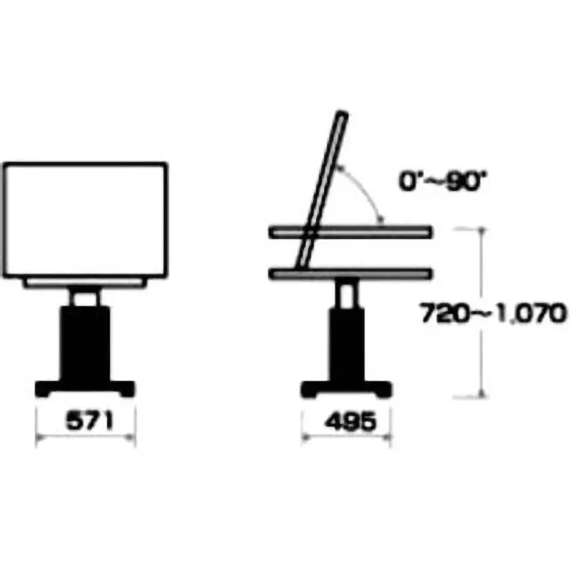 mutoh-drafting-table-can-be-fixed-arbitrarily-from-720-to-1070-mm-tw-200a