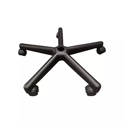 acko-castors-thread-wheel-caster-50-mm-diameter-nylon-wheel-material-pvc-caster-material-black-for-chair-pack-of-5-pcs