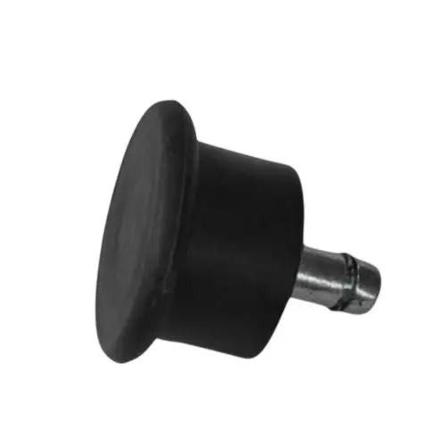 Acko Castors Chair Revolving Adjuster Pin Type Black Round Shape Plastic & Steel 10 mm Height Adjustment for Chair