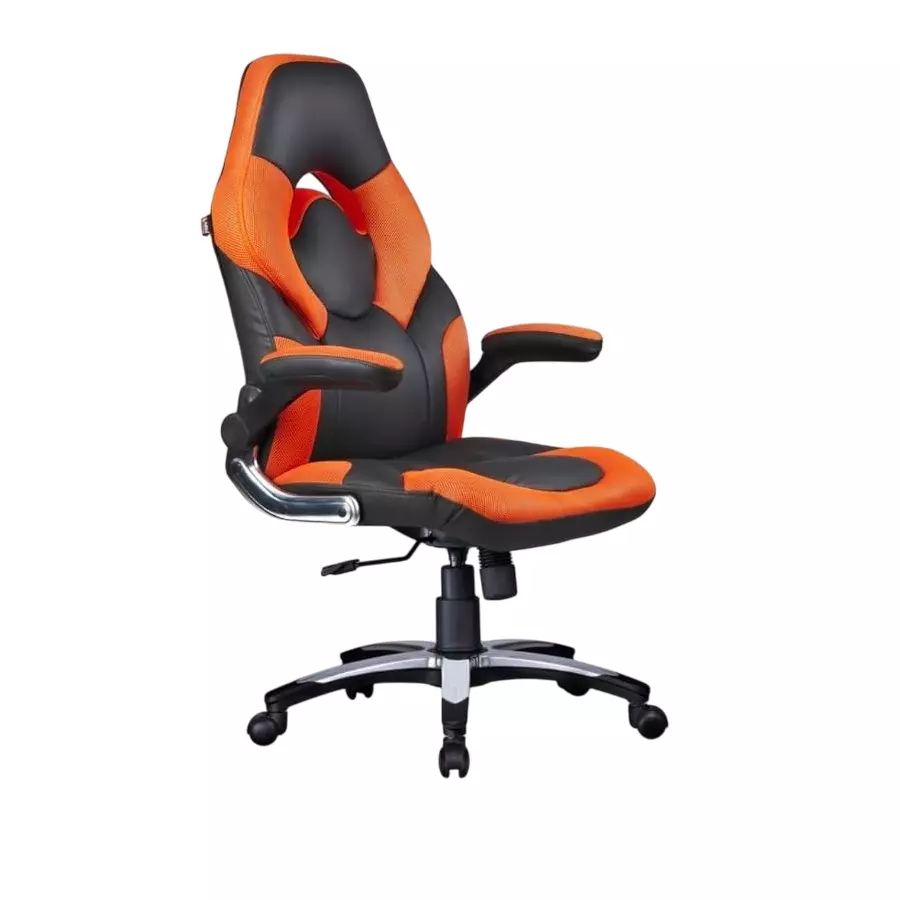 Chair Choice Comfortable Gaming Chair Faux Leather Inferno Burst