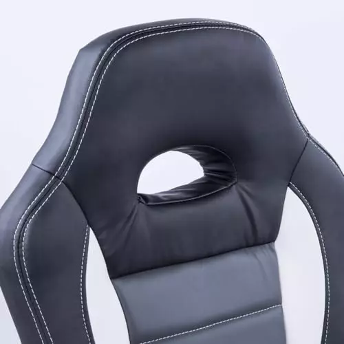 Chair Choice Comfortable Gaming Chair Faux Leather Storm Shadow