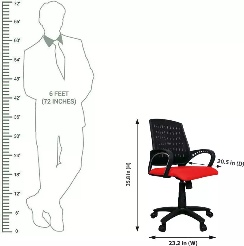 Modern India Seating MIS122 Xylo Series Office Chair