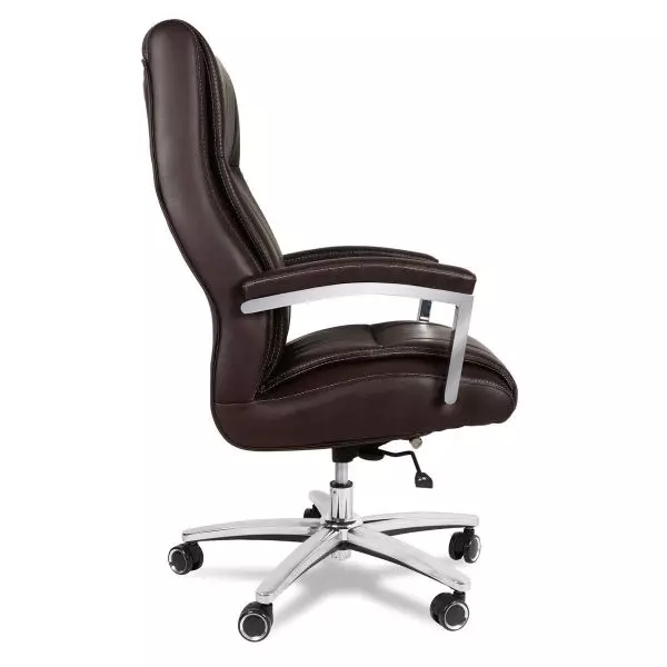 Ib basics Brown Leatherette Affarista Premium Ergonomicanomic Big & Tall Executive Office Chair