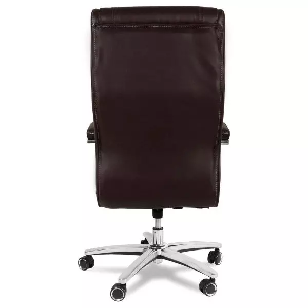 Ib basics Brown Leatherette Affarista Premium Ergonomicanomic Big & Tall Executive Office Chair