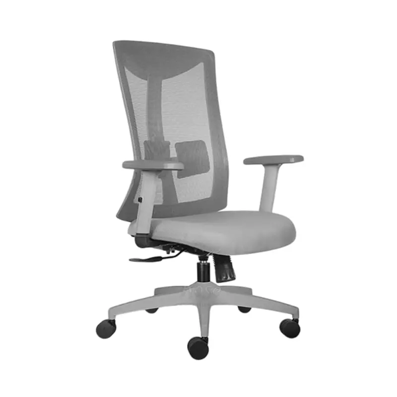 Rose Henley Ergonomic Office Chair Mid Back Grey India