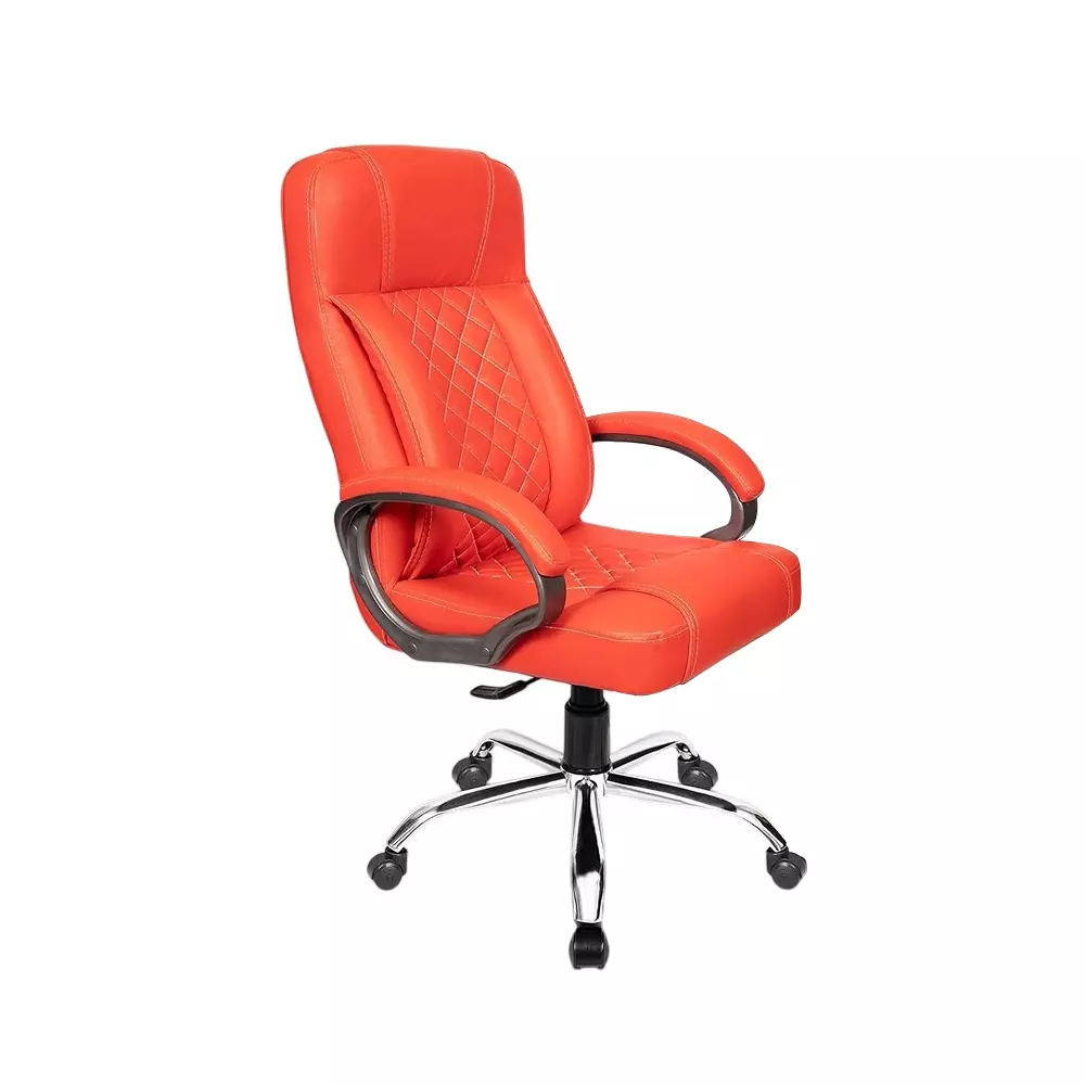 Rose I10 Revolving Office Chair High Back Red India